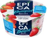 Йогурт Epica Bouquet Клубника-роза 4.8% 130г Йогурт Epica Bouquet Клубника-роза 4.8% 130г