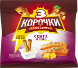 Сухарики Три Корочки Семга и сыр 60г с соусом тартар 25мл Сухарики Три Корочки Семга и сыр 60г с соусом тартар 25мл