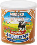 Молоко сгущенное Алексеевское вареное 8.5% 360г Молоко сгущенное Алексеевское вареное 8.5% 360г