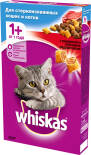 Сухой корм для кошек Whiskas с говядиной и вкусными подушечками 350г Сухой корм для кошек Whiskas с говядиной и вкусными подушечками 350г