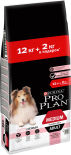 Сухой корм для собак Pro Plan Optiderma Medium Adult Sensitive с лососем и рисом 12кг+2кг Сухой корм для собак Pro Plan Optiderma Medium Adult Sensitive с лососем и рисом 12кг+2кг