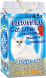 Наполнитель для кошачьего туалета Pussy-Cat Цеолитовый впитывающий 4.5л Наполнитель для кошачьего туалета Pussy-Cat Цеолитовый впитывающий 4.5л