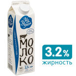 Молоко Из Углича пастеризованное 3.2% 1кг Молоко Из Углича пастеризованное 3.2% 1кг