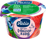 Йогурт Valio с черникой и клубникой 2.6% 180г Йогурт Valio с черникой и клубникой 2.6% 180г