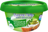 Сыр творожный Тысяча Озер Воздушный с маринованными огурчикам и зеленью 60% 140г Сыр творожный Тысяча Озер Воздушный с маринованными огурчикам и зеленью 60% 140г