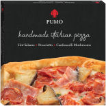 Пицца Pumo Pizza с Салями Прошутто и грибами кардончелли 340г Пицца Pumo Pizza с Салями Прошутто и грибами кардончелли 340г
