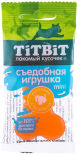 Лакомство для собак TiTBiT игрушка косточка с индейкой Mini 20г Лакомство для собак TiTBiT игрушка косточка с индейкой Mini 20г