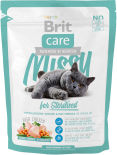 Сухой корм для кошек Brit care для стерилизованных с курицей 400г Сухой корм для кошек Brit care для стерилизованных с курицей 400г