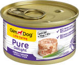 Корм для собак GimDog Pure Delight из цыпленка с тунцом 85г Корм для собак GimDog Pure Delight из цыпленка с тунцом 85г