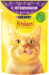 Влажный корм для кошек Friskies с ягненком в подливе 85г 