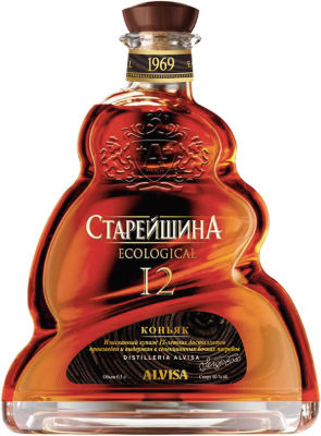 Коньяк Старейшина КС 12 лет 40% 0.5л