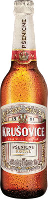 Пиво Krusovice Psenicne Royal 4.7% 0.5л