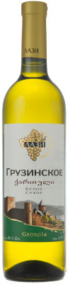 Вино Dugladze Грузинское белое сухое 15% 0.75л
