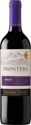 Вино Frontera Merlot красное полусухое 12% 0.75л