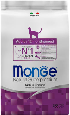 Корм для кошек Monge Cat 400г