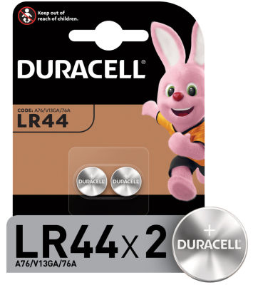 Батарейки Duracell LR44 2шт