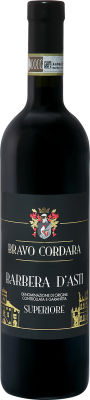 Вино Bravo Cordara Barbera D'Asti красное сухое 9-15% 0.75л