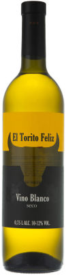 Вино El Torito Feliz белое сухое 10-12% 0.75л