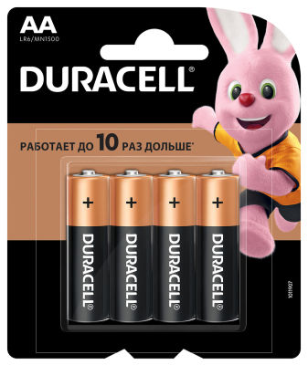 Батарейки Duracell К4 АА 4шт