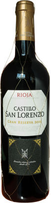 Вино Castillo San Lorenzo Gran Reserva красное сухое 12.5% 0.75л