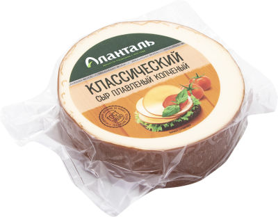 Сыр Аланталь Классический плавленый копченый 40% 240г