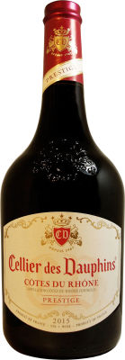 Вино Cellier des Dauphins Cotes du Rhone Prestige красное сухое 13% 0.75л