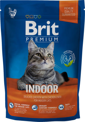 Сухой корм для кошек Brit Premium С куриной печенью 800г